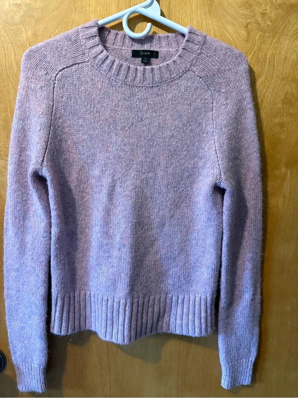 J. Crew Lavender Crewneck Sweater